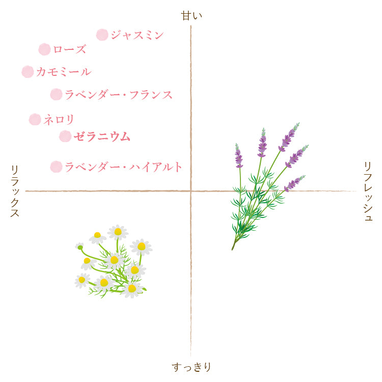 ゼラニウム　　　【フレーバーライフ社製】