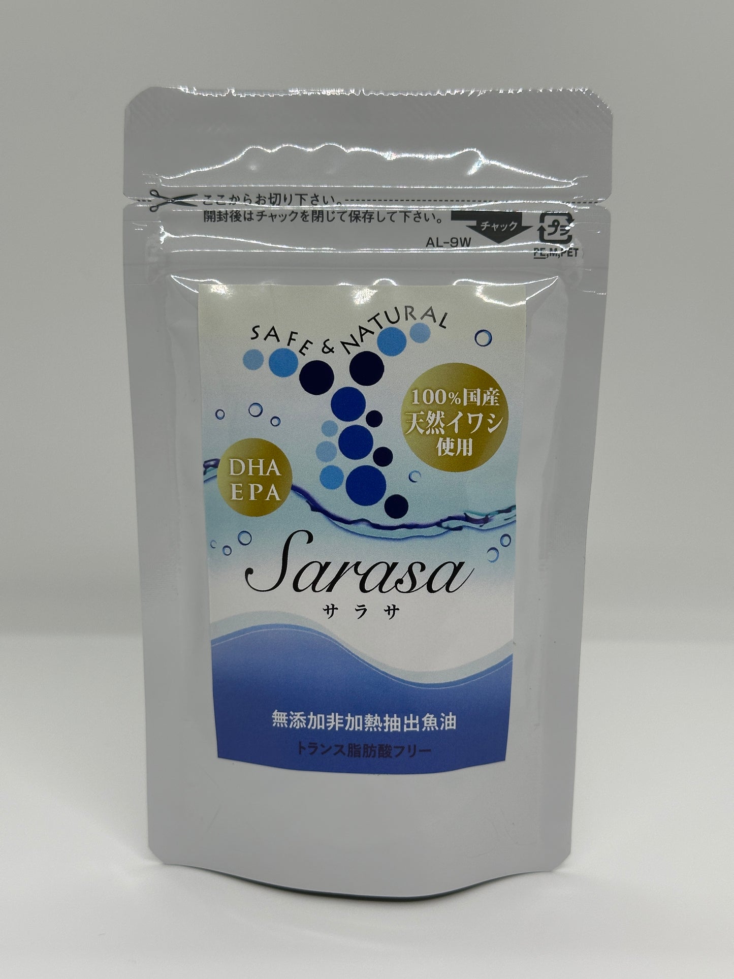 SARASA (サラサ）【天然】ＤＨＡ、ＥＰＡ、ＣｏＱ１０　48g×150粒