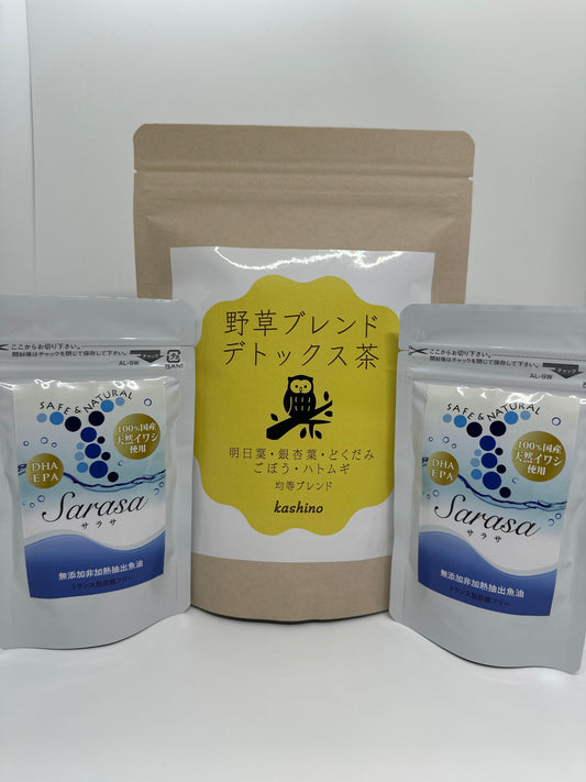 野草ブレンドデトックス茶・SARASA 48g×150粒×2 [セット]